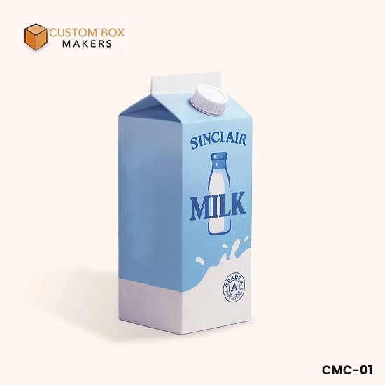 custom milk cartons