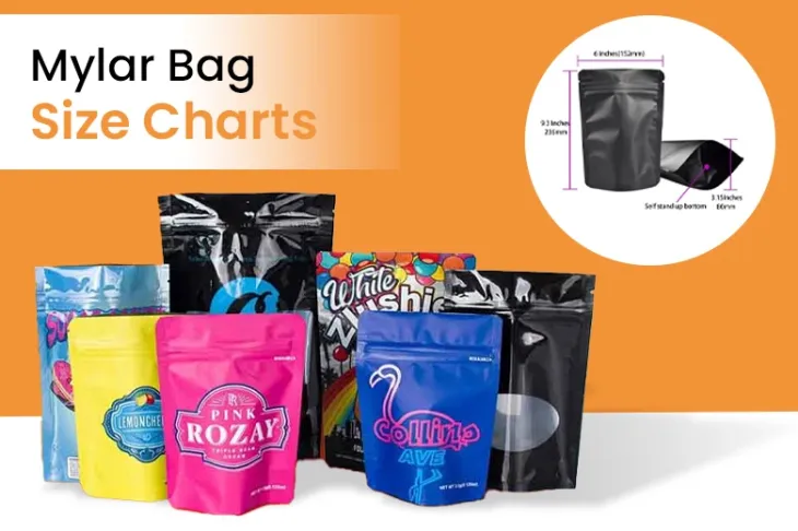 Mylar Bag Size Charts