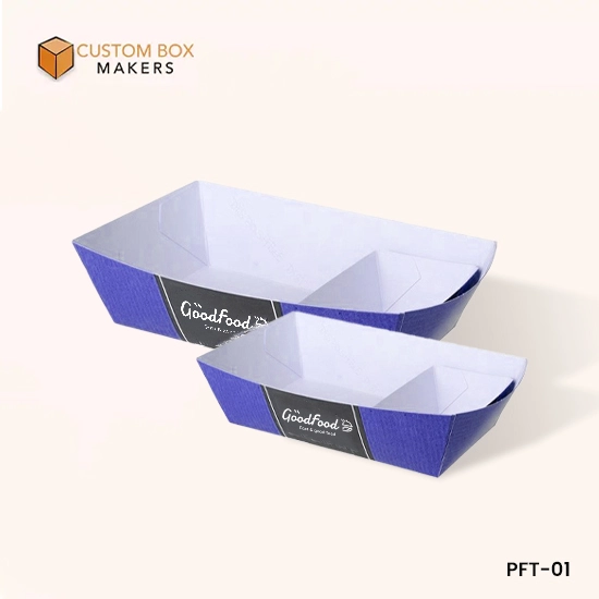 custom paper food trays