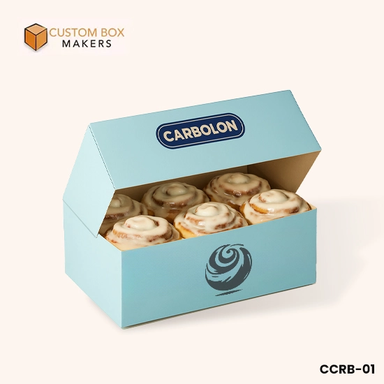 custom cinnamon roll mailer box