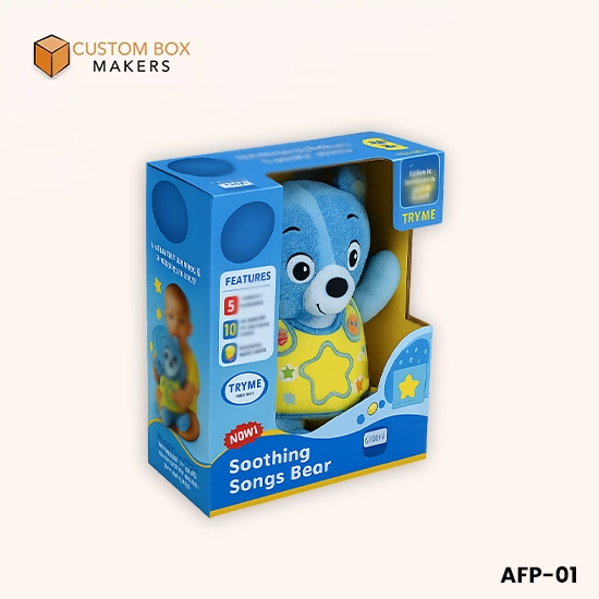 Blank action figure packaging 